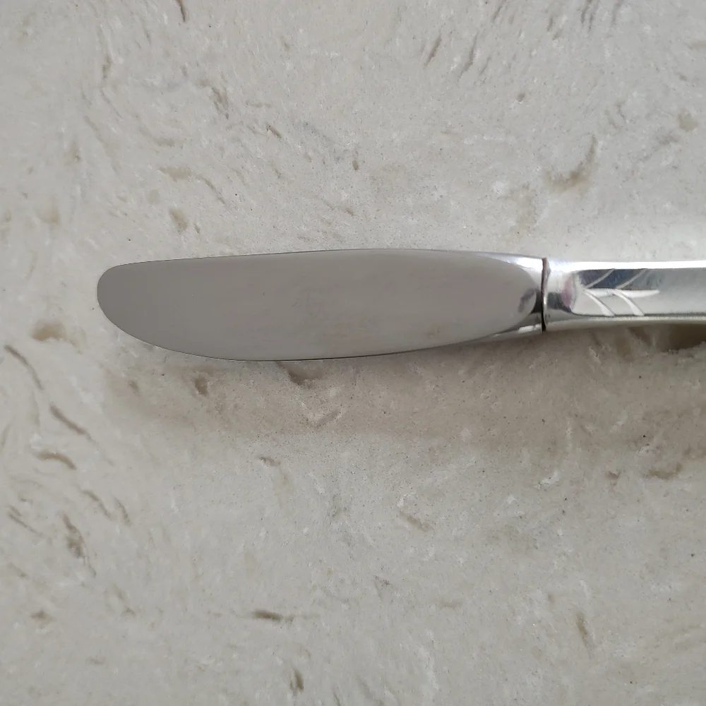 Gorham Gossamer Sterling Silver Butter Spreader Hollow Handle 7